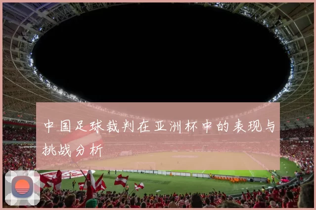 中国足球裁判在亚洲杯中的表现与挑战分析